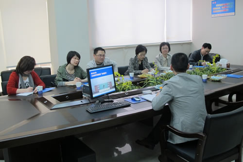 陳部長高度評價滬工閥門取得的成績