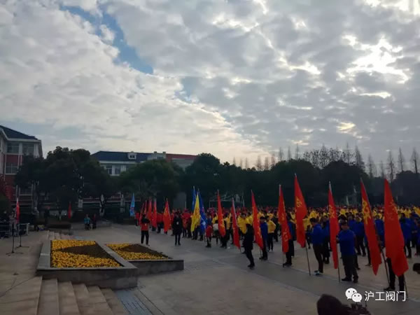 上海滬工閥門廠嘉定區華亭分區2017年市民迎春健身跑活動(圖5)