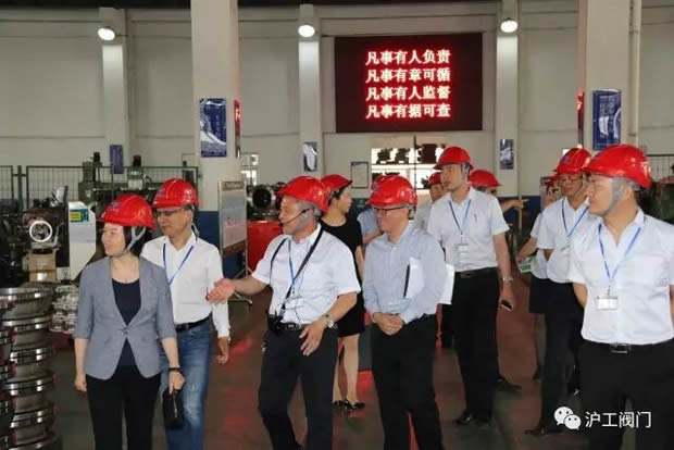 嘉定區(qū)副區(qū)長(zhǎng)陸祖芳等領(lǐng)導(dǎo)一行蒞臨我公司視察指導(dǎo)工作(圖10)